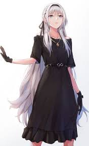 The same haunted ones that had attracted him with their vulnerability, the. Grey Hair Anime Girl