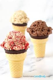 Check spelling or type a new query. Rice Krispie Treat Ice Cream Cones Howtomakecerealtreats Com