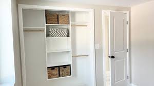 The only work involved is in adding the banner and roof. Closets Ana White