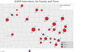 Colin Gordon Ilhop Interviews By County And Town Charts