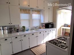 These cabinets were old oak cabinets, repainted to a gleaming shining white, giving the whole what is the recommended procedure in painting kitchen cabinets? Pin On Kitchen Makeover