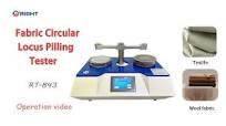 Fabric Circular Locus Pilling Tester Operation Video (RT-843)