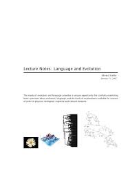 Hun skriver at milliardsprekken på vannforsyningsprosjektet er svært uheldig for oslos innbyggere, men at det ikke skyldes dårlig. Lecture Notes Language And Evolution Ucla Department Of