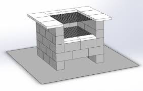 Cinder Block Grill Backyard Grill I Designed Hoping To Build Soon Cinder Block Diy Outdoor Fireplace Backyard Grilling