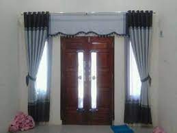 Model gorden pintu kamar minimalis gambar desain rumah. Fitri Gorden Model Gorden Pintu Dua Daun Di Tenngah Facebook