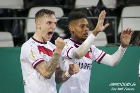 Fußballergebnisse mit allen heutigen fußballmatches. Dfb Pokal Rot Weiss Essen Fortuna Dusseldorf 3 2 2020 2021 Regionalliga West Jawattdenn De