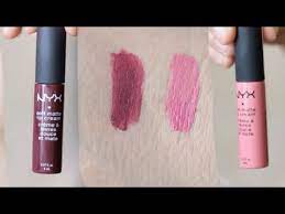 I already showed you milan right here. Nyx Soft Matte Lip Cream Copenhagen And Milan Simply Swatches Youtube