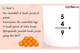 Contoh soal matematika 3 sd tentang operasi pengurangan sumber : Rangkuman Dan Soal Penjumlahan Tanpa Menyimpan Materi Belajar Dari Rumah Tvri Untuk Kelas 1 3 Sd Semua Halaman Bobo