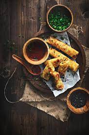 Best Chicken Spring Roll Recipe By Cubes N Juliennes Asian Food Photography Indian Food Photography Thai Food Photography
