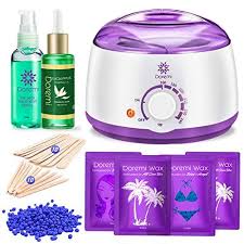 Doremi New Waxing Kit Painless Hair Removal Home Kit Multiple Formulas Target Different Type Of Bikini Facial Painless Hair Removal Hard Wax Beans Waxing Kit