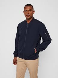 Only Sons Bomber Jacket Navy