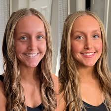 Natural homecoming makeup look