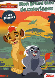 Retrouvez simba, mufasa, scar, timon, pumbaa, rafiki, nala et également zazu dans nos images du roi lion à imprimer ! Disney La Garde Du Roi Lion Mon Grand Bloc De Coloriages Avec Stickers French Edition Collectif Disney 9782508040252 Amazon Com Books
