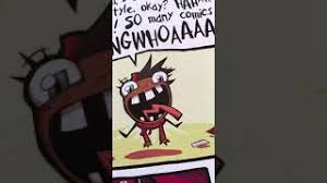 For a more finished, inked look, carefully draw over the final sketch lines with a pen or marker. Invader Zim Comic And Recap Kid Drawing Time Youtube