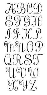 Línea sobre la que se apoya la altura de la x. Moldes De Letras Cursivas Para Imprimir Abecedario En Letra Grande