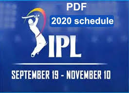 Ipl 2020 Schedule Pdf Timetable Match S Full Guide Ipl Chennai Super Kings Match Schedule