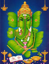 Vinayagar God Wallpapers Pillayar God Desktop Wallpapers Download Ganesha Pictures Banana Leaf Ganesha
