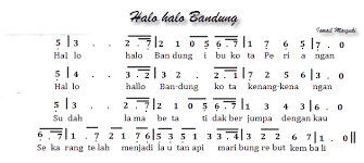 Lirik lagu wajib, lirik lagu nasional,lirik lagu. Lirik Lagu Halo Halo Bandung Lirik Terbaru 29
