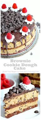 20 desserts you won't believe are dairy and egg free. Gluten Free Cookie Dough Brownie Cake Vegan Petite Allergy Treats Recipe Dairy Free Dessert Gluten Free Cookie Dough Gluten Free Dairy Free Recipes
