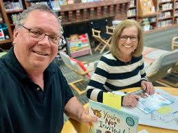 Over 100 children enjoyed a school reading of my newest book, YOU'RE NOT  INVITED!