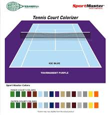 Want to add a court or make a change? Real Time Online Tennis Court Colorizer Using Sport Master Paints Basketball Games Online Tennis Court Tennis