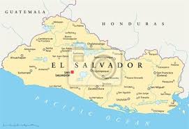 Hohe detailgenauigkeit mittelamerika green vector map set. El Salvador Karte El Salvador Landkarte Fototapete Fototapeten San Salvador Guatemala Politischen Myloview De