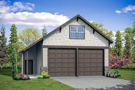 Plan 72950da Craftsman Style Detached Garage With Storage Above In 2021 Garage Plans With Loft Craftsman Style House Plans Detached Garage Designs