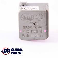 Relais Mercedes W203 W204 W212 W639 W906 4-polig Grau Hella 12V A0025422619  | eBay