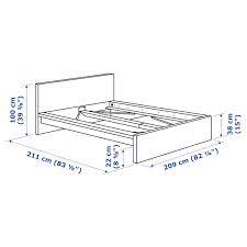 Ikea ullvide fitted sheet gray 603.427.36 queen $39.99. Malm Bed Frame High White King Ikea