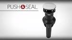 Pfister Push Seal Drain with Overflow at Menards