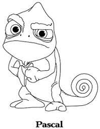 Clip, pascal, clipart, tangled, disney, rapunzel, images, galore, coloring, download, share, free. Rapunzel Chameleon Coloring Page Novocom Top