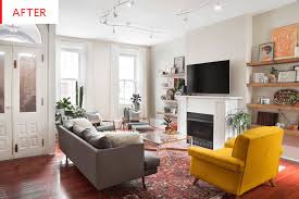 Before And After We Can T Believe This Is The Same Philadelphia Row Home Home Living Room Living Room Remodel Home