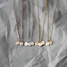 We've got you covered with everything from personalized yeti products, to laser cut home signs and cutting boards! Tiny Initial Necklace Personalized Gifts For Mothers Necklace W Custom Children S Initials Personalized Gift Ideas For Her Ln206