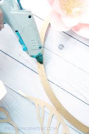 Why not try these gorgeous paper flowers? Paper Flower Hoop Wreath Frog Prince Paperie