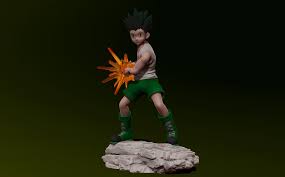 Gon Freecs Hunter X Hunter 3d Pritn Figurine Pascal Gattringer On Artstation At Https Www Artstation Com Artwork V1vn6a In 2020 Hunter X Hunter Hunter Figurines