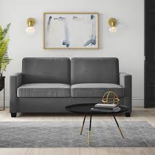 This sofa takes its cues from retro designs, but gives it a minimalist update that we're all about. Mercury Row Cabell Velvet Square Arm Sofa Bed Reviews Wayfair