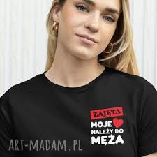 Koszulka męska czarna czarne handmade ღ art-Madam.pl