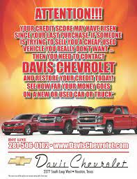 Each driver's full, valid driving licence, which they've held for at least 12 months (often 24). Houston Credit Restore Davis Chevrolet Auto Financing