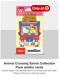 New horizons arrive on your island randomly or when you befriend them on mystery islands. Where To Buy Animal Crossing Sanrio Amiibo Cards Details Order Guide Animal Crossing World