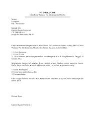 Karena satu dan lain hal, terkadang kita terpaksa membatalkan pesanan yang sudah kita ajukan ke supplier. Doc Contoh Surat Niaga Permintaan Novarina Fahrisa Academia Edu