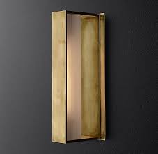 Alenccon Sconce Brass Outdoor Lighting Sconces Modern Sconces
