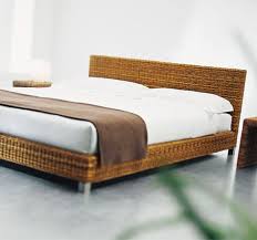 Rattanbett Net Von Hand Aus Edlem Dark Pulut Geflochten Rattanbett Bett Ideen Mobel Aus Paletten