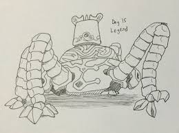 Legend of zelda guardian coloring pages. Krackizon On Twitter Had Fun Taking On Drawing A Guardian From Breath Of The Wild Botw Inktober Inktoberday15 Legend
