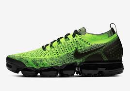 Black And Green Sneakers Nike Air Vapormax Flyknit 2 Volt Release Info Justfreshkicks Mens Athletic Shoes Sneakers Nike Shoes Girls Nike Air Vapormax