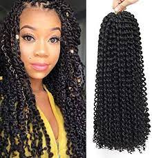New 22 Inch 7 Packs Passion Twist Hair Long Inch Crochet Braids Hair Water Wave Passion Twis Twist Hairstyles Twist Braid Hairstyles Crochet Braids Hairstyles