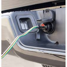 Silverado 7 pin round trailer plug wiring diagram. Hopkins Towing Solutions 7 Rv Blade To 4 Wire Flat Adapter With Led Test Lights 47345 At Tractor Supply Co