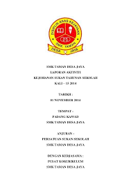 Contoh Laporan Sukan Tahunan