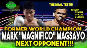 My dream is become a world champion. Mark Magsayo Next Opponent Former World Champ Dangerous Opponent Youtube