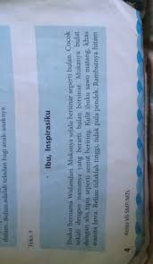 Berikut detail informasi tentang contoh teks inspiratif tentang ibu beserta strukturnya. Tuliskan Struktur Teks Deskripsi Ibu Inspirasi Ku Brainly Co Id