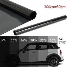 300cmx50cm Black Car Window Foils Tint Tinting Film Roll Car Auto Home Window Glass Summer Solar Uv Protector Sticker Films In 2021 Tinted Windows Car Car Window Window Sun Shades